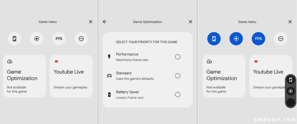 谷歌为 Android 12 推出游戏仪表盘、3 档游戏模式 API