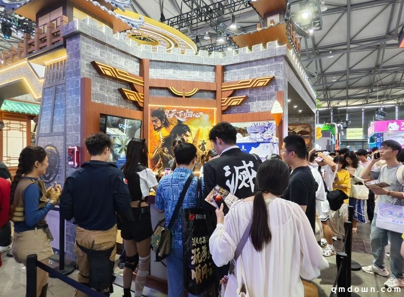 今年Chinajoy太”爆”了!CJ展馆人多到”寸步难行”,老外组团来中国抢中国游戏
