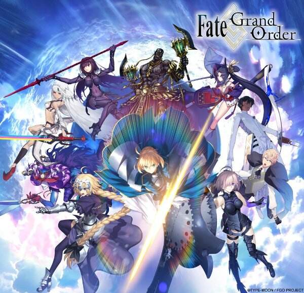 充钱=快乐 《FGO》登顶2019年8月手游收入排行榜