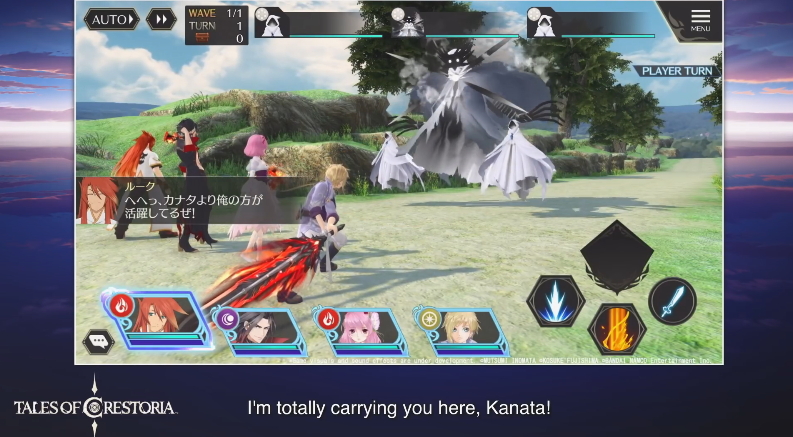 TGS：《Tales Of Crestoria》演示公开 2019年内上线
