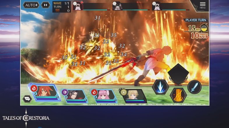 TGS：《Tales Of Crestoria》演示公开 2019年内上线