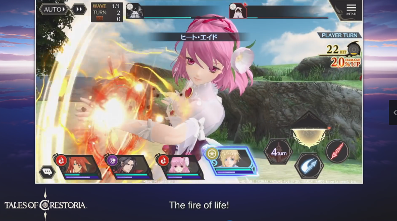 TGS：《Tales Of Crestoria》演示公开 2019年内上线