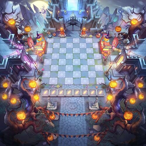 盛装舞会!《皇家骑士：300自走棋》万圣节狂欢版本隆重上线