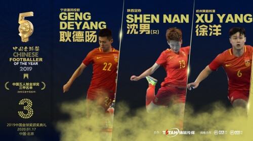 武磊王霜盼卫冕，“二李”逐金帅——2019中国金球奖各奖项三甲出炉