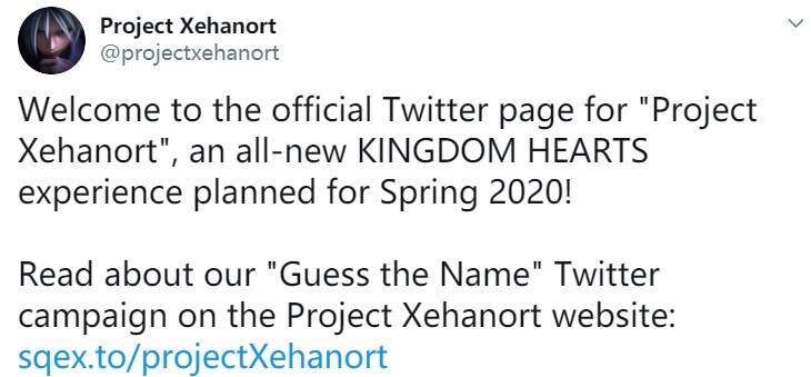 《王国之心》手游企划Xehanort公布 2020年春季推出