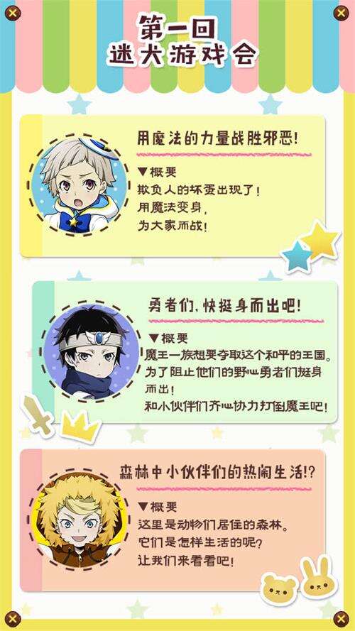 文豪幼儿园游戏会开始!《文豪迷犬怪奇谭》愚人节主题活动上线
