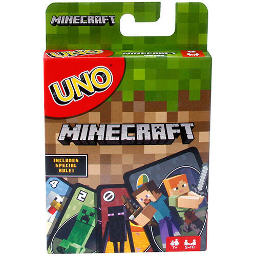 Creeper？——《一起优诺》UNO Minecraft魔性升级