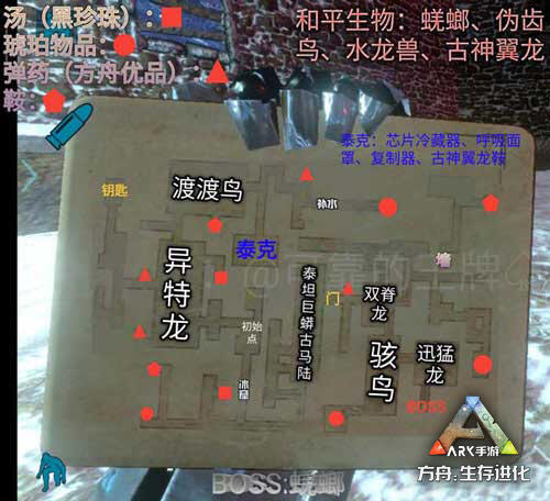 《方舟：生存进化》手游新地牢“血色瀑布”免费打，泰克水肺助力多环境生存