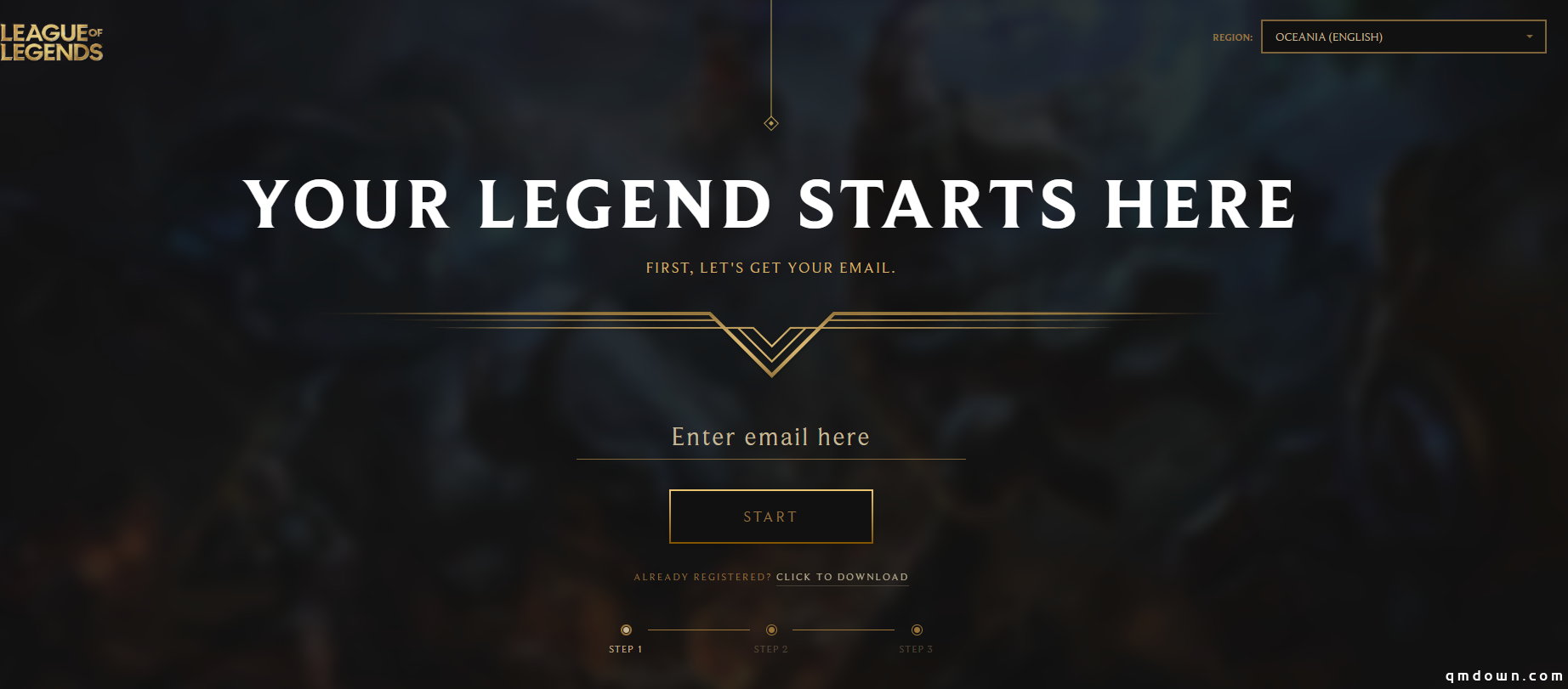 《符文大地传说》账号注册start点不了解决办法