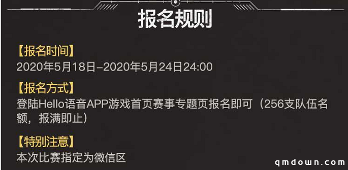战火燃起！Hello语音杯和平精英挑战周赛正式开始报名