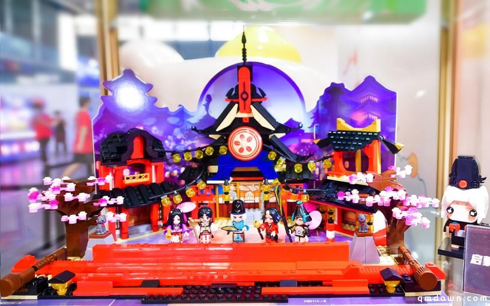 绮美“百鬼夜行”再现平安京，阴阳师全新联名积木CJ首曝