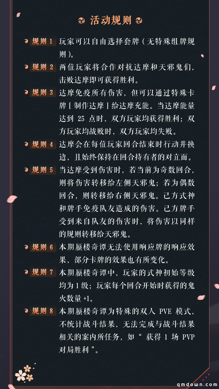 好友协力共战达摩天邪鬼！蜃楼奇谭新主题“达摩庆典”来了