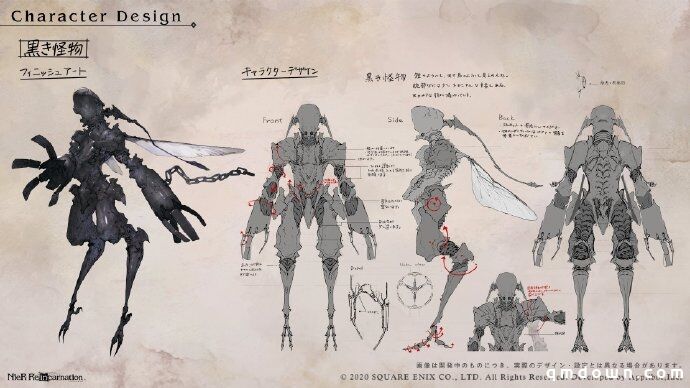 尼尔手游新作《NieR Re[in]carnation》角色设定、CV阵容公开