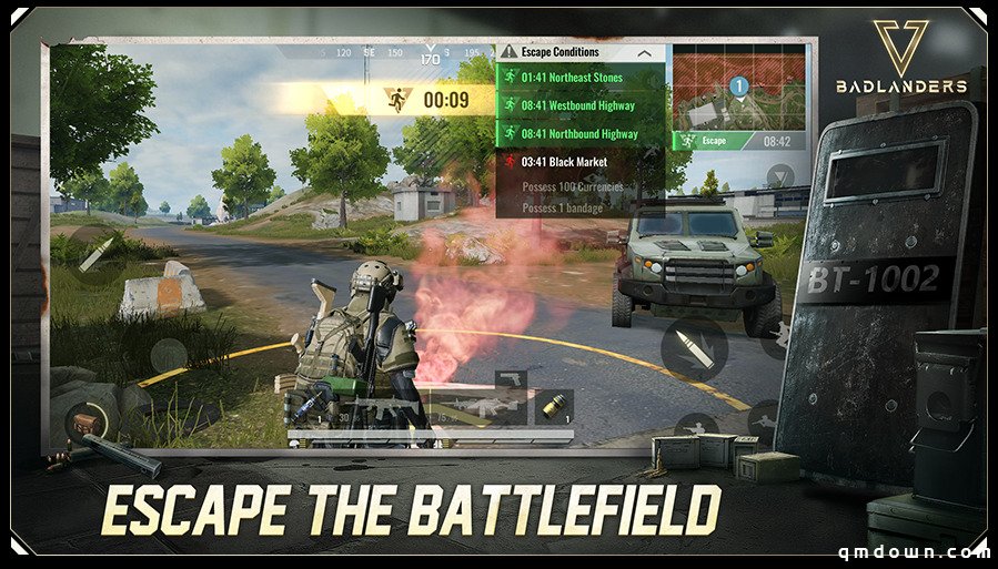 预注册超500万 网易新作手游《Badlanders》开启Beta测试 