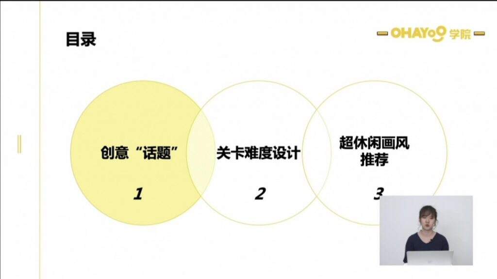 Ohayoo学院休闲游戏公开课：超休闲游戏创意立项题材解析