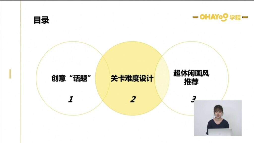 Ohayoo学院休闲游戏公开课：超休闲游戏创意立项题材解析