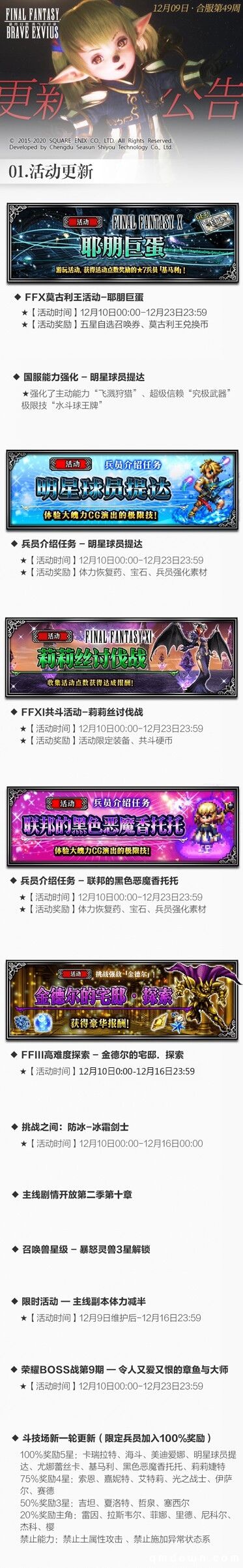 明星球员提达来了！FFBECG兵员上新