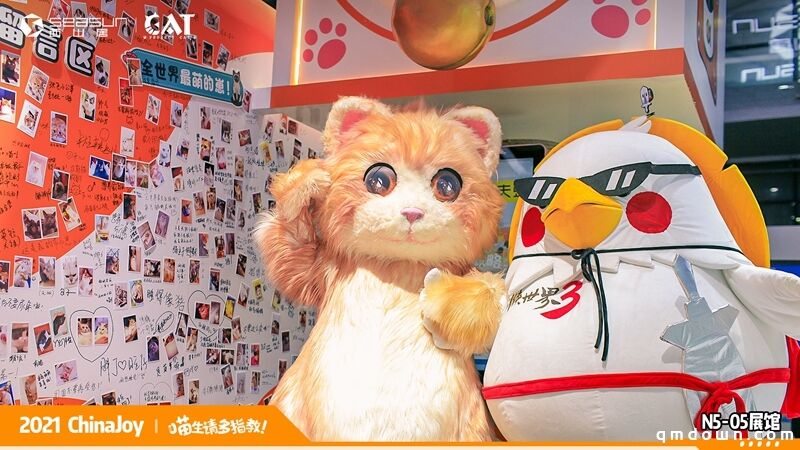 ChinaJoy现场撸猫！西山居《Project Cat》展区人类爱猫行为大赏