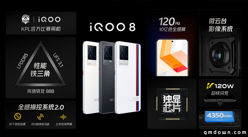 iQOO：《王者荣耀》KPL 下个赛季将正式使用 iQOO 8 系列，9 月首发 120 帧模式