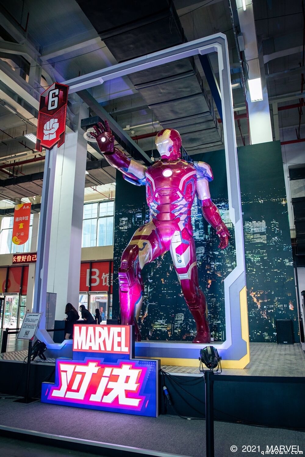 《漫威对决》参展2021中国国际动漫节，全球最大钢铁侠雕像惊艳亮相！
