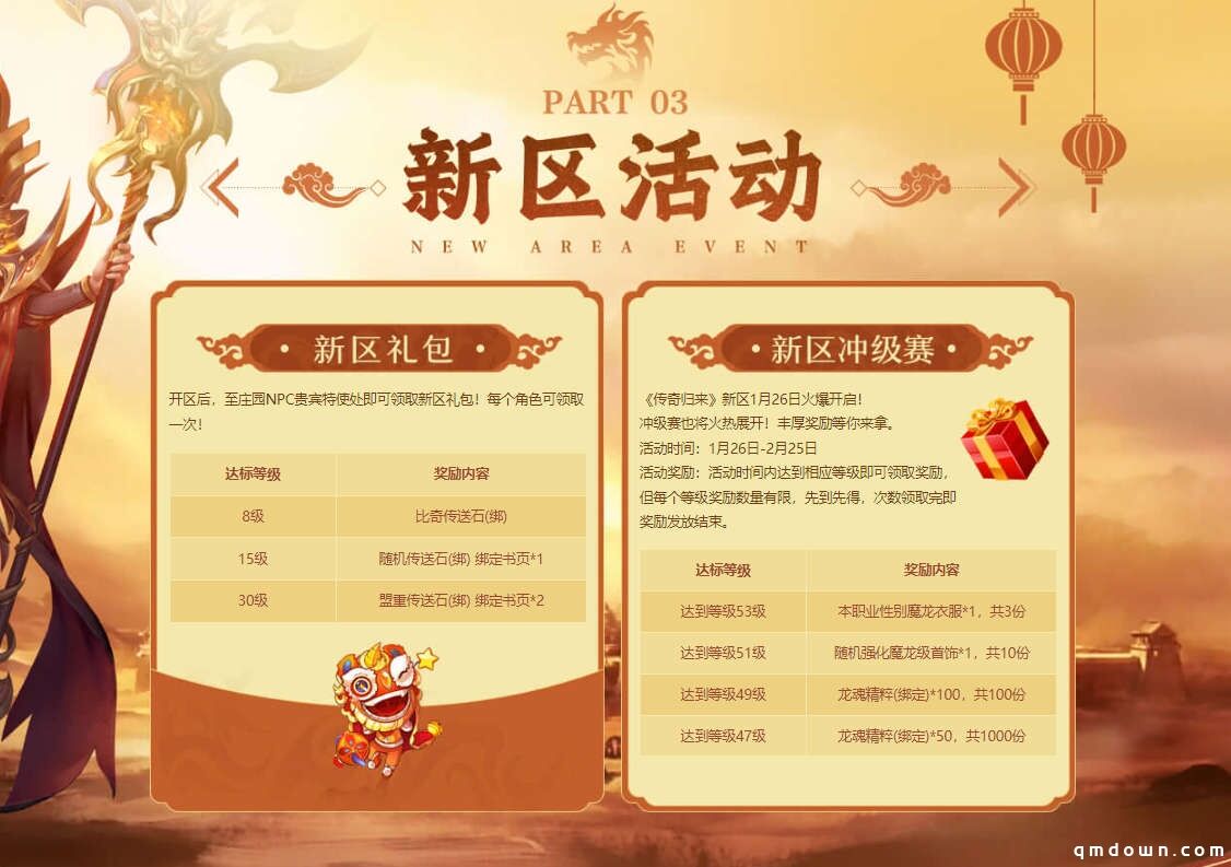 《传奇归来》2024新年首区1月26日盛世开启！