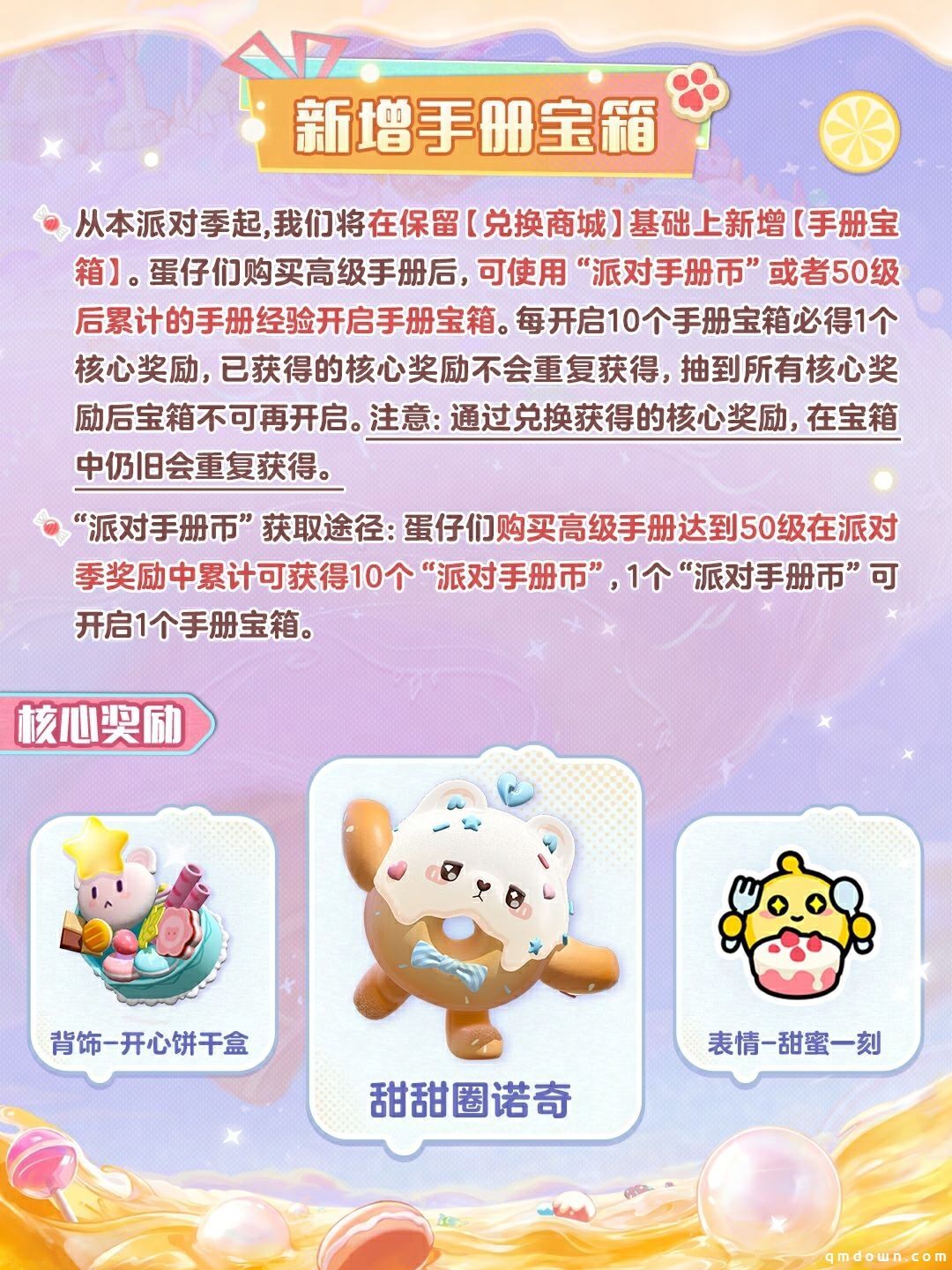 《蛋仔派对》“蜜糖海迷踪”派对季重磅开启！盲盒外观、活动攻略、主题关卡正式揭晓