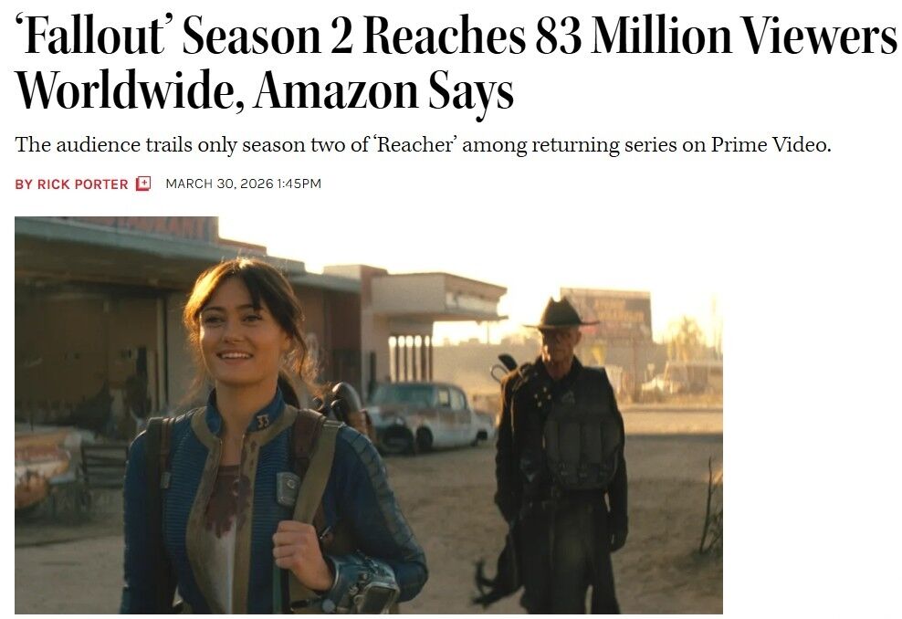 假期看啥？《辐射》第二季观众破8300万，《超级马里奥银河》电影成新赢家