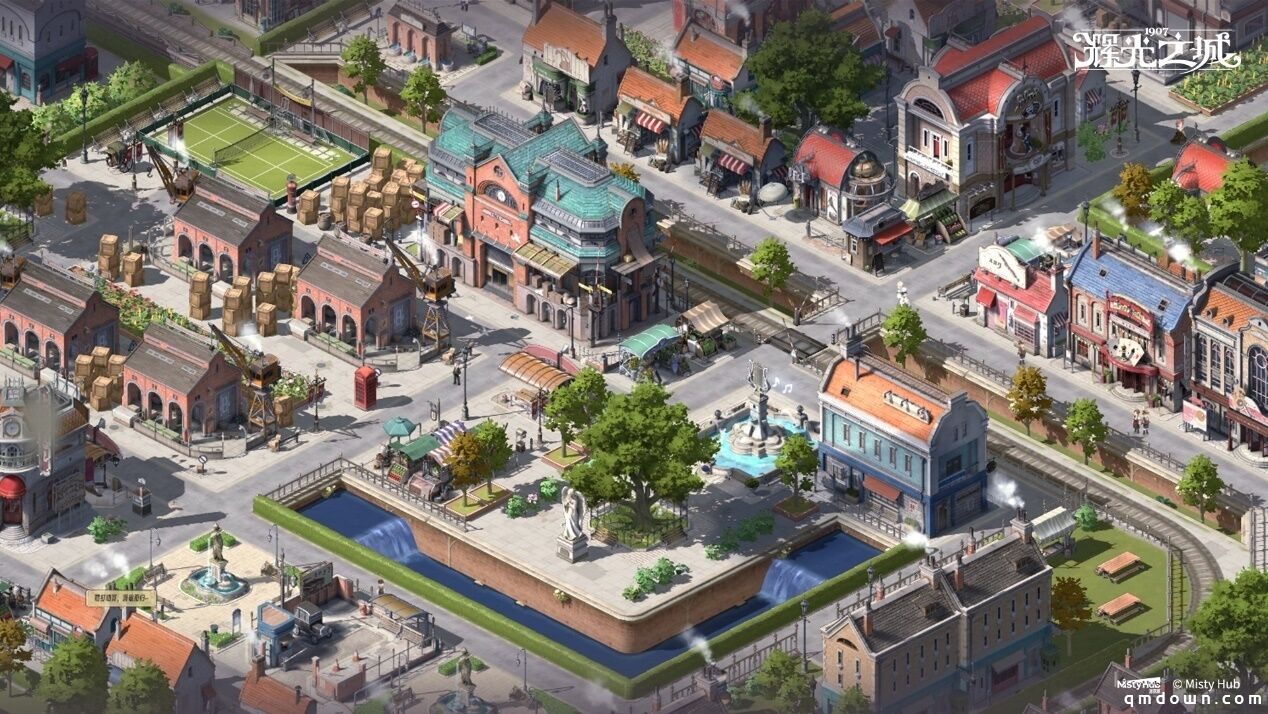 维多利亚风模拟经营游戏《辉光之城1907》正式首曝，乐以筑城，光启新声！